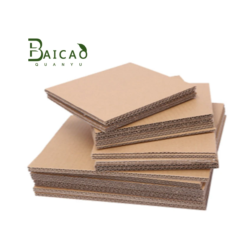 Factory Cardboard Packaging Corrugated Honeycomb Cardboard Sheets Corrugated Cardboard Sheet
