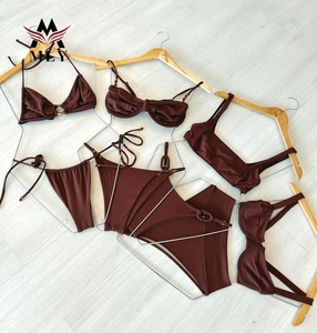 MLY Hot Sale Customized Sexy Bikini Set Women's Swimsuit Vacation Beachwear Plus Size Swimwear