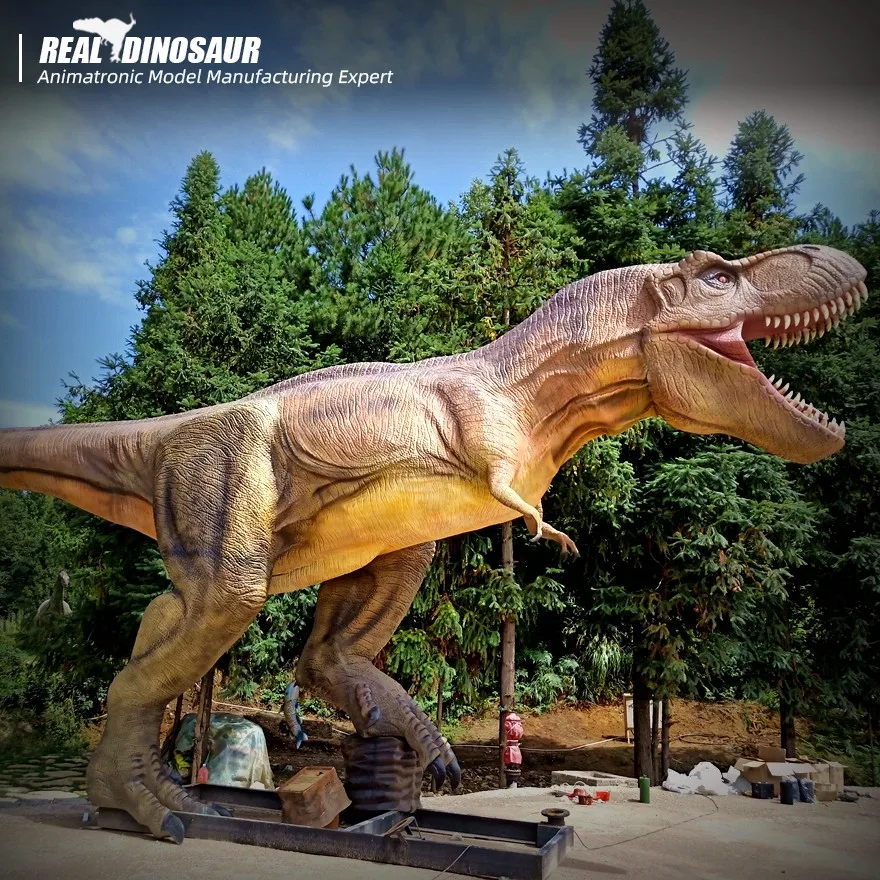 Remote Control Life Size Animatronic Robot T-rex Dinosaur for Sale