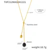 collar de resina negra