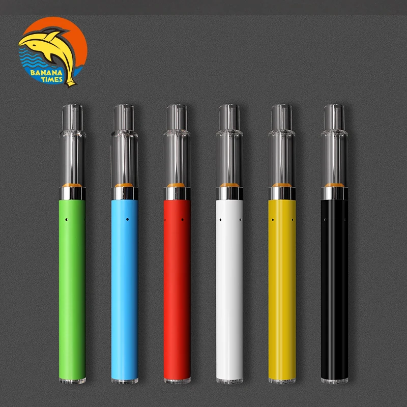 BANANA TIMES CBD vap OG04 quartz glass cartridge micro USB ceramic coil vap empty 1.0ml e vap