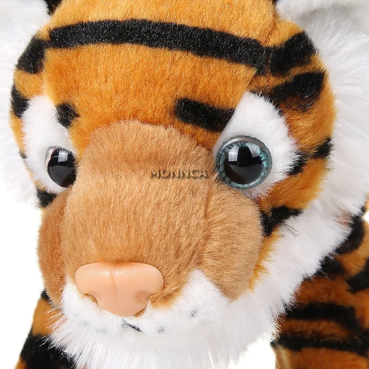 Big Brand Cartoon White Tiger Soft Toy Promotion Gift Custom Stuffed Tiger  Plush Toy