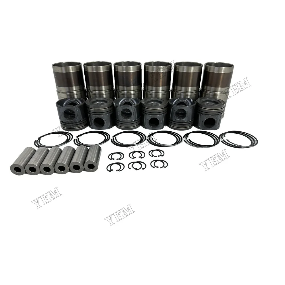 Cylinder Liner Kit Fit for QSL9.3 Engine Parts 3