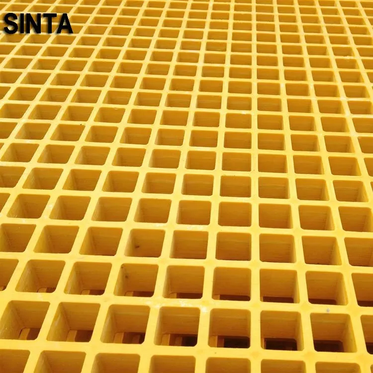 FRP Molded Walkway and Platform Grating FRP Grid Fiberglass Grating