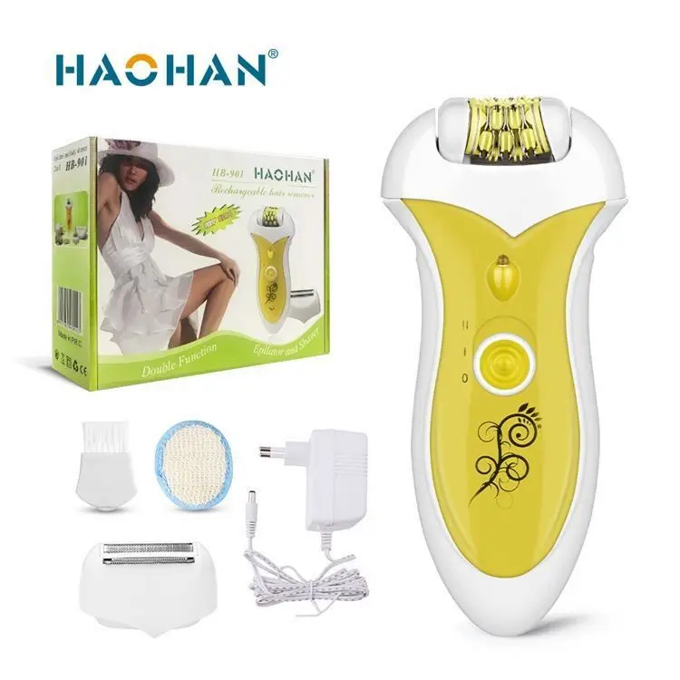 Haohan 2025 New Arrival Multifunction 2 In1 Electric Hair Removal Machine  Shavers Epilator Electric for Women