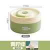 Lime green lunch box 300ml-ceramic liner
