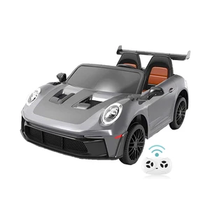 2-Seat Electric Super Kids' Toy Car Remote Control Light Big Size Power Ride-On Children 2-7 Years