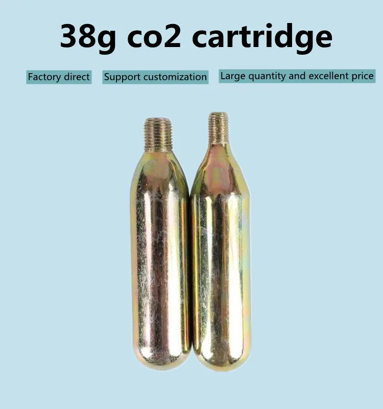 Co2 Cartridges 45gco2 Cartridges 38g,Co2 Gas 138mm 25mm 38,Co2