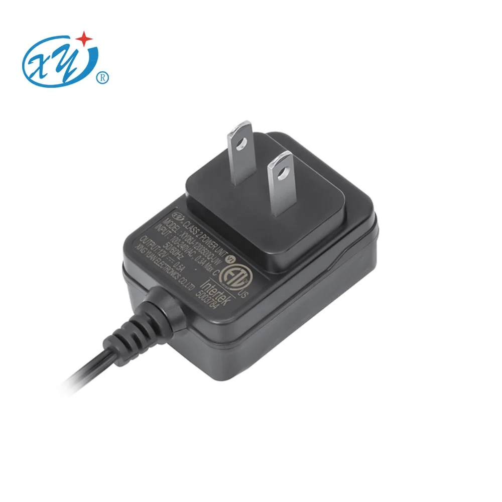 Xingyuan Class 2 AC DC Plug Adapter 100-240V 0.8A for Lamps and