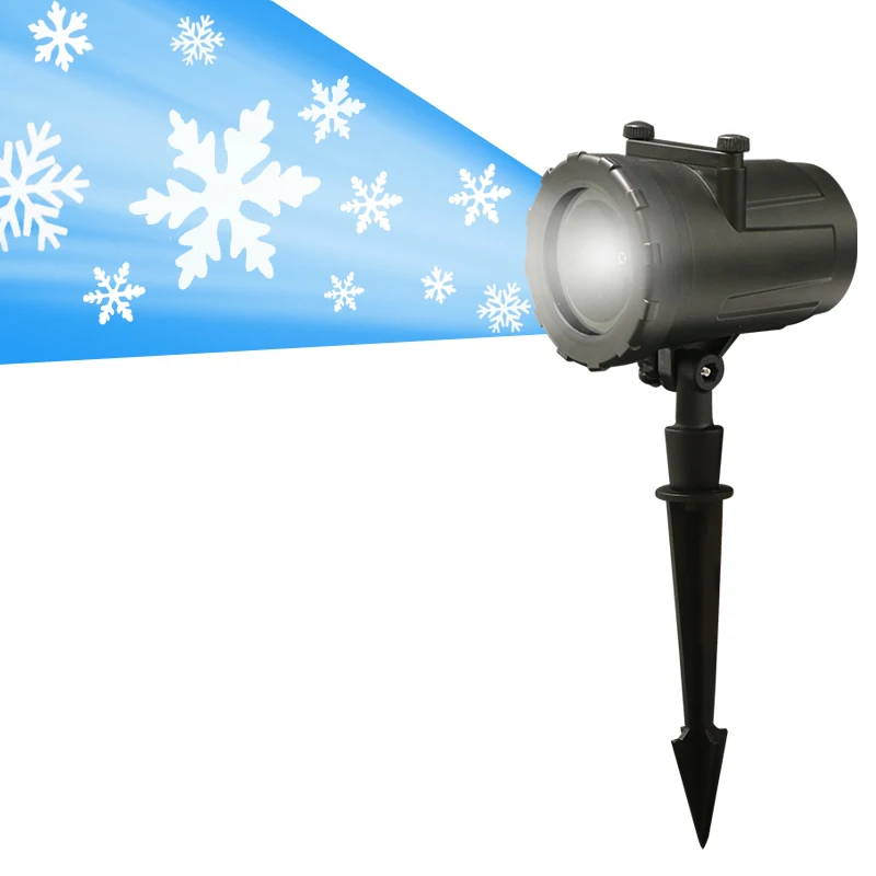 KSWING  Led Festival Light with Pattern Moving Garden Outdoor Spike Light