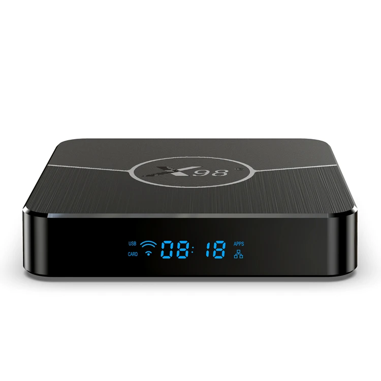 X98 Plus Android TV Box - 4GB RAM, 64GB Storage, Android 11