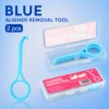 2 pièces dans une boîte en plastique - Bleu