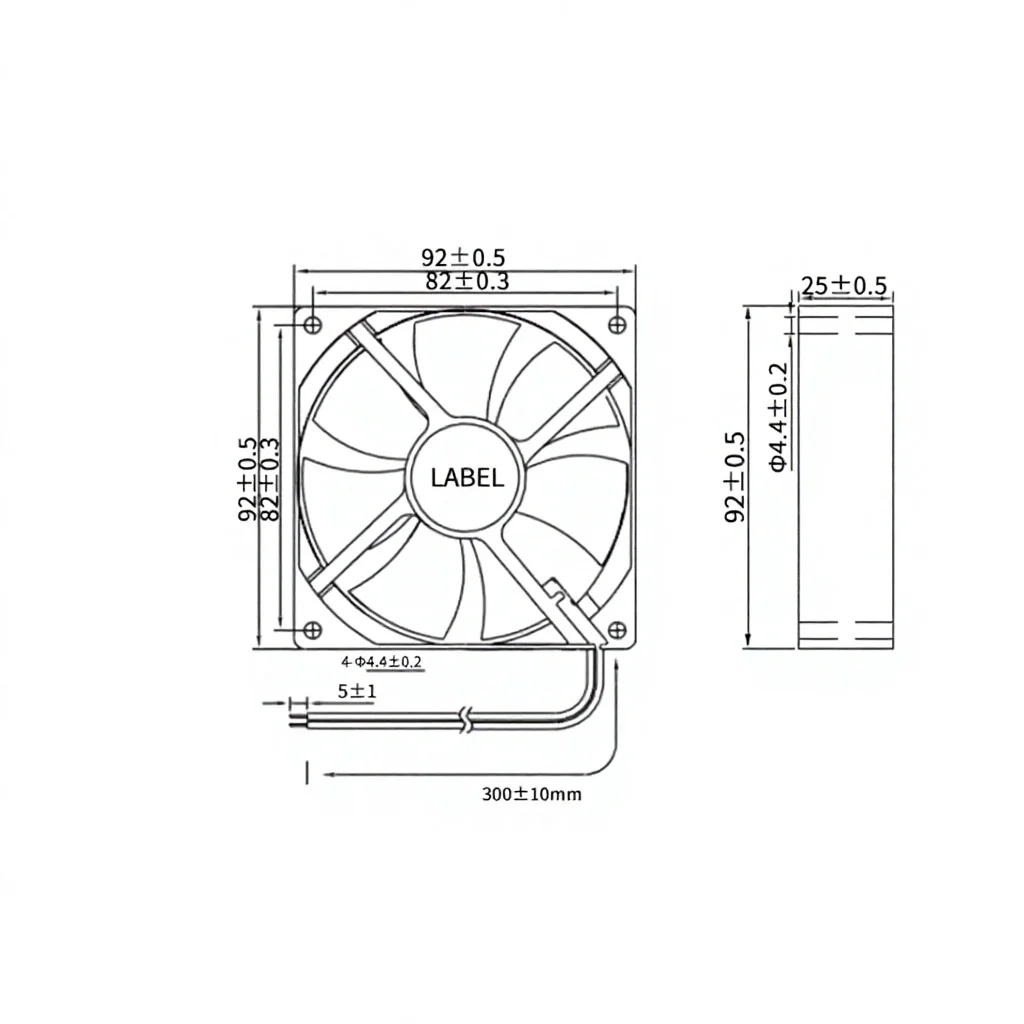Dcec Silent Axial Fan, Waterproof, Explosion-Proof - detail 6