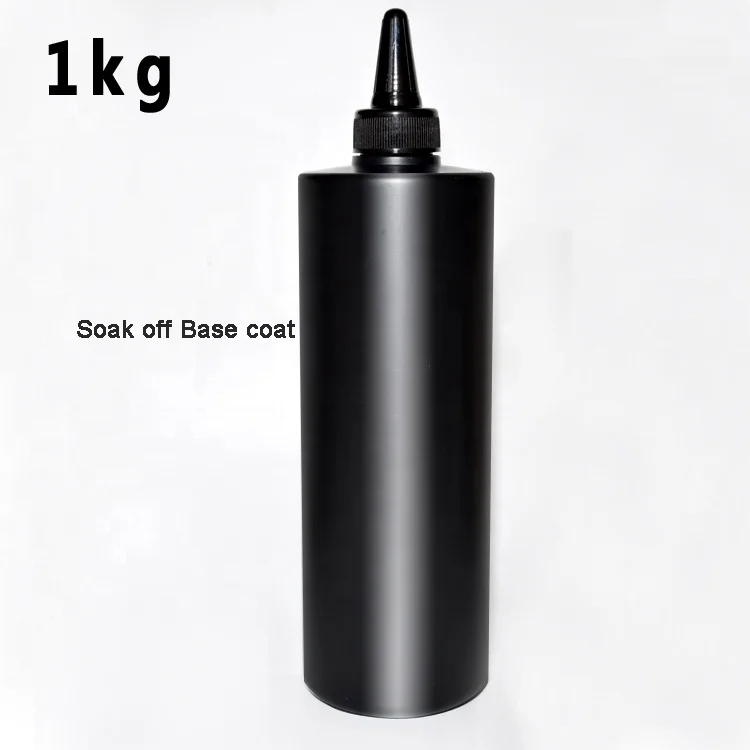 Базовое и резиновое покрытие для УФ-гель-лака ногтей закаленное матовое удаляемое замачиванием цветной УФ-гель