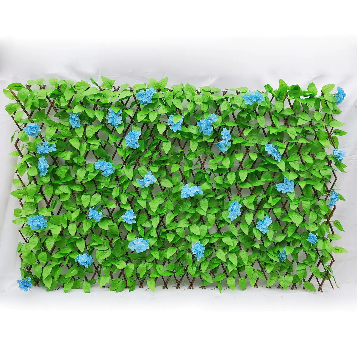 Artificial Hedge Laurel Leaf Garden Fence Wall Balcony Privacy Screening Willow Trellis Buy