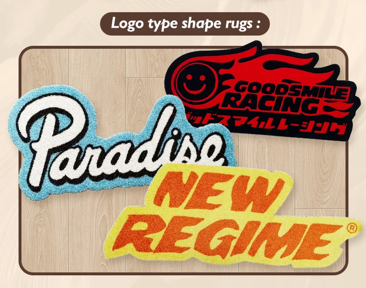 Cute Rug tiger Colorful Tufted Made Design Custom Shape Rug 3d Custom Rug