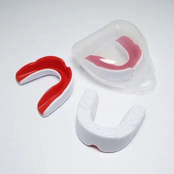 Custom Logo Moldable MMA Rugby Sports Boxing Football Basketball Teeth Protector Gum Shield Gumshield Mouthguard Mouth Guard