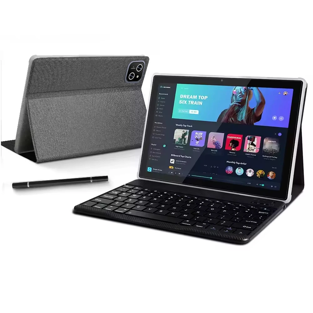 10.1 Inch Android Tablet - 4GB RAM, 64GB Storage, 6000mah Battery