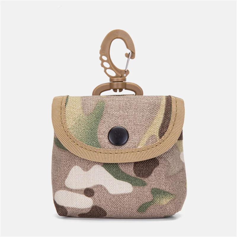 Tactical Mini EDC Pouch Car Key Wallet Card Holder Coin Purse Pocket Accessories Waist Bag