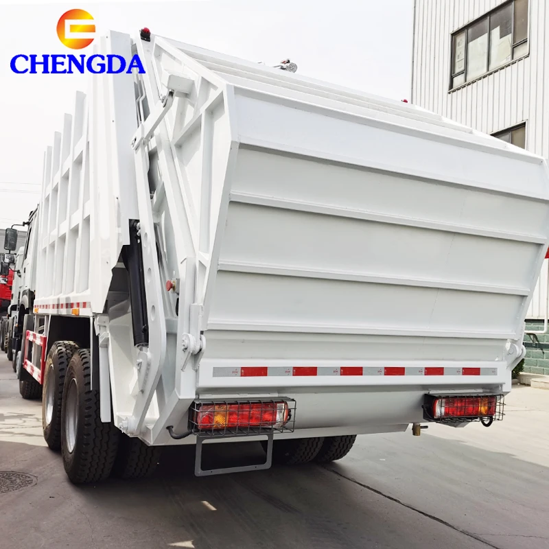 Garbage Garbage Sweeper Truck 4 Wheel Steering Cleaning Machine Closed Powered Road Sweeper Car With Water Spraying Function
