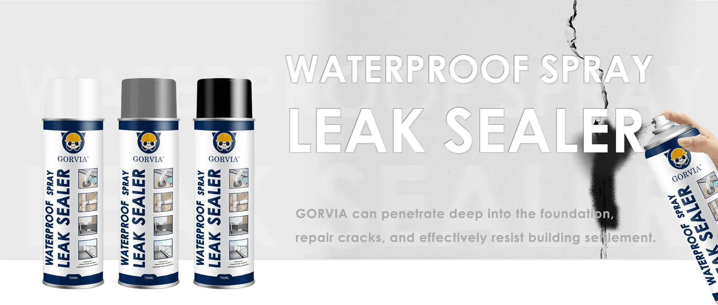 Waterproofing Anti Leaking Sealant Fix Repair Leak Waterproof Spray