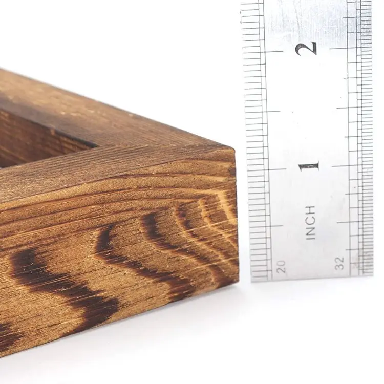 Идеальный деревенский стиль фермерский твердый деревянный знак художественный Декор стоячий но первый кофе Рамка