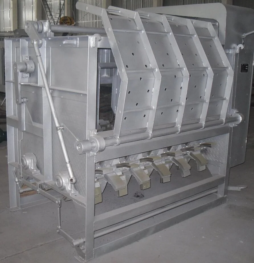 Pig scalding hair removal machine in pig slaughterhouse