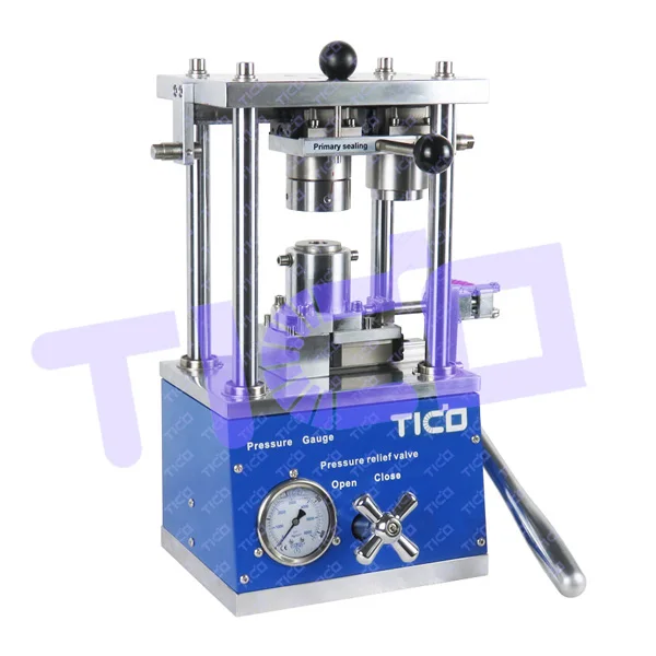 Manual Cylindrical Battery Packaging Machine for Lithium Battery ...