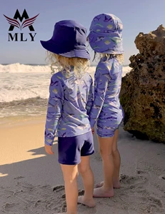 MLY  One-piece Swimsuit One Piece Kids Girls Beachwear Baby Swimsuit Swimwear Swimming Clothes Children's Bikini