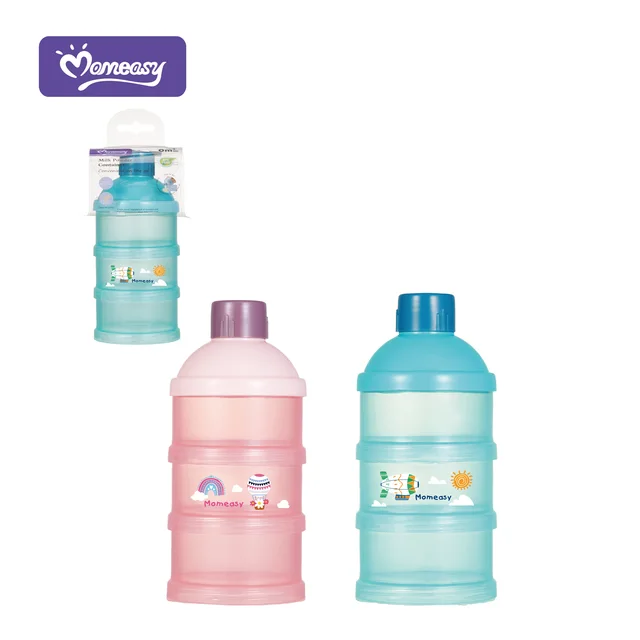 Portable Baby  Feeding Products 3 layers Milk Powder Container BPA Free Food-grade Milk Powder Box