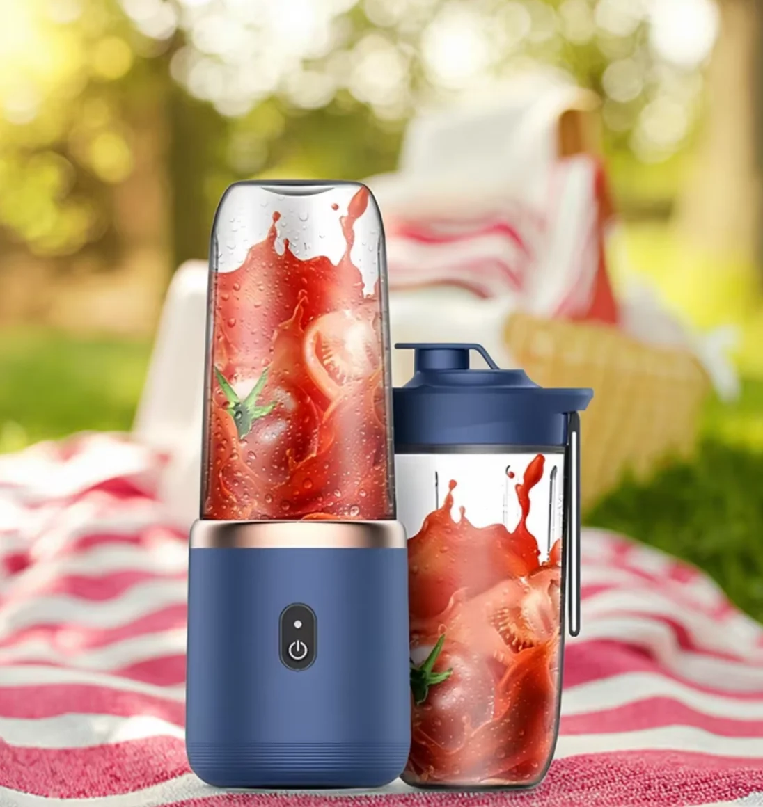 Multifunctional Rechargeable Juicer Small Glass Ceramic Cup Portable for Student Home Outdoor Use for Juices Water Bottles