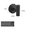 Large Single Hook Punched(Black)