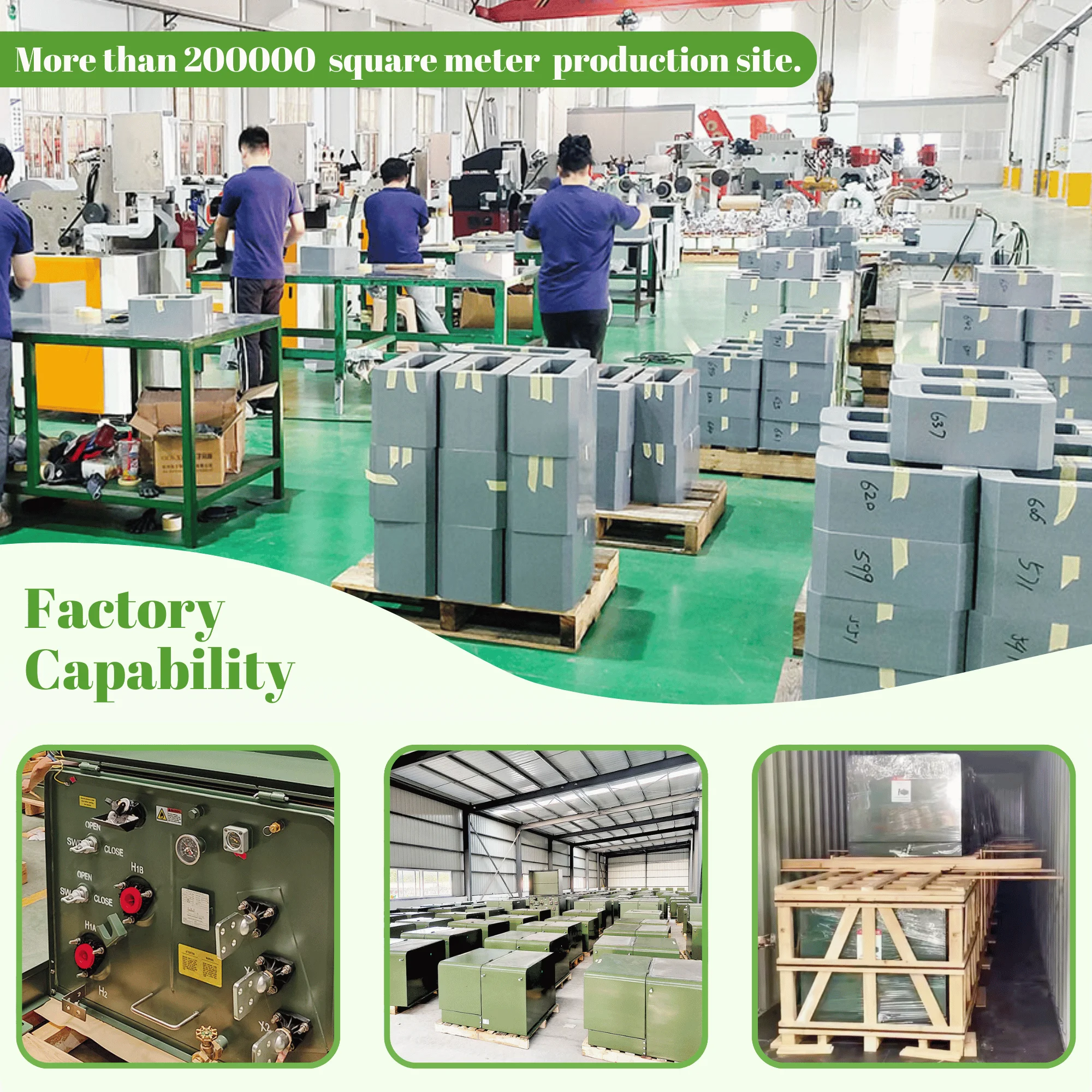 Distribution Pad Mounted Transformer Mv&hv Electrical transformers 90 Kva Power Voltage transformers