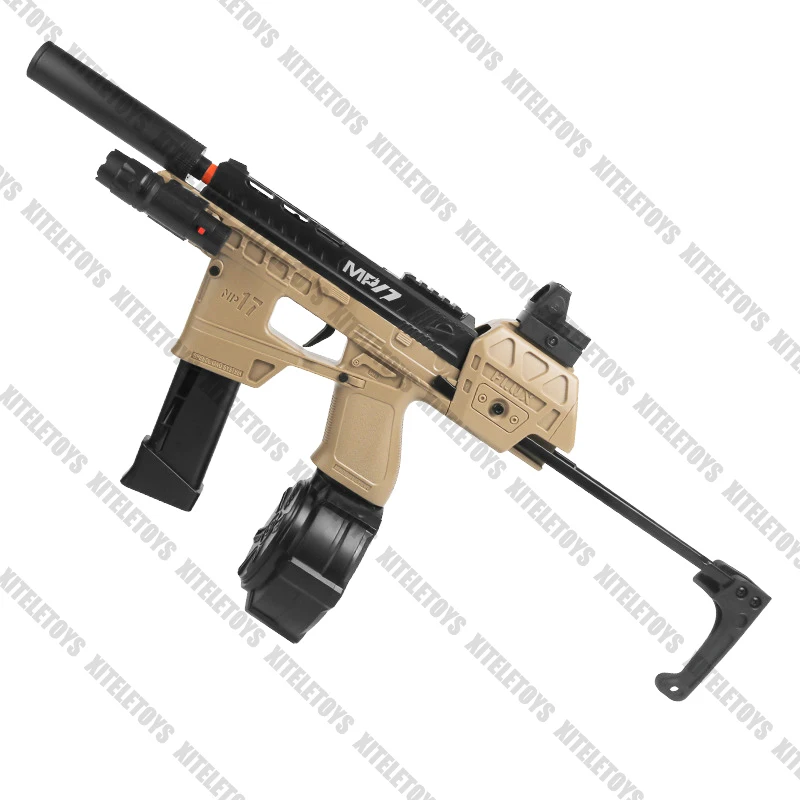 Mp17 Assault Rifle Electric Splatter Gel Ball Blaster With Water Beads ...
