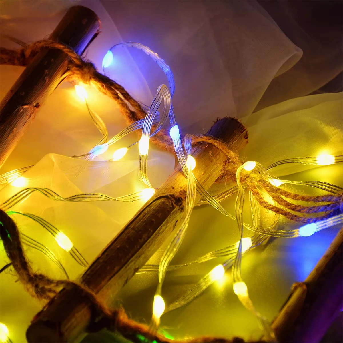 Wholesale 100 LED Smart String Lights Outdoor Patio Christmas Holiday Decorations Indoor Waterproof Starry Fairy Lights Lights