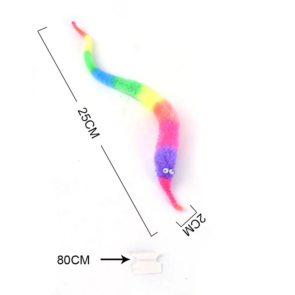 Рекламные игрушки Радужный цвет волшебный червь