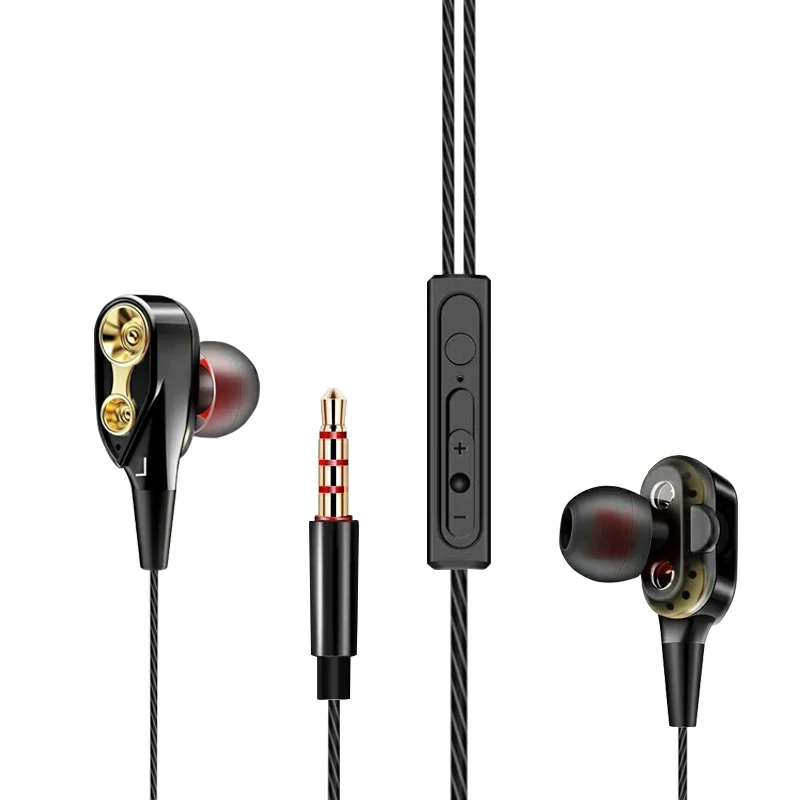 Headphone Jack TXW-W511 Double Drive in Ear Earphone