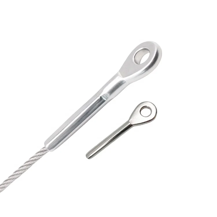 316 Stainless Steel Wire Rope Swaged Eye Terminal Buy Swage Eye