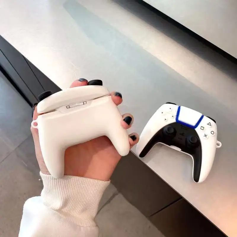 3D Game PS5 Gamepad Gameboy case for Airpods 1 2 3 Pro Earphone Box Cover Soft Wireless Protect Case for Airpod