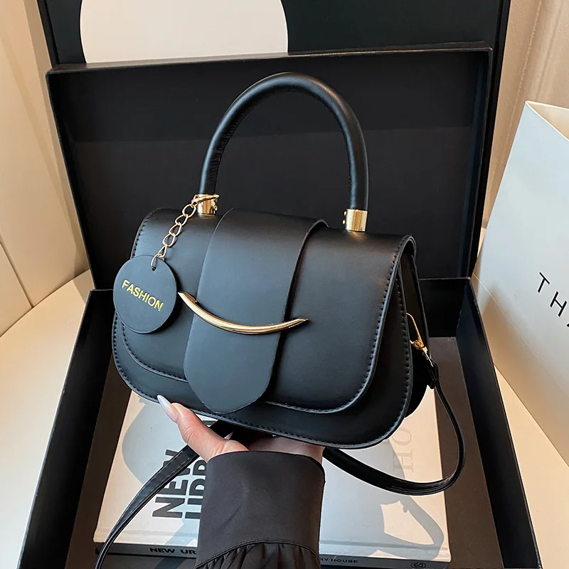 2025 New Arrived Ladies' Single-shoulder Bag PU Leather Trendy Ladies' Handbag Underarm Bag for Ladies Sac dos