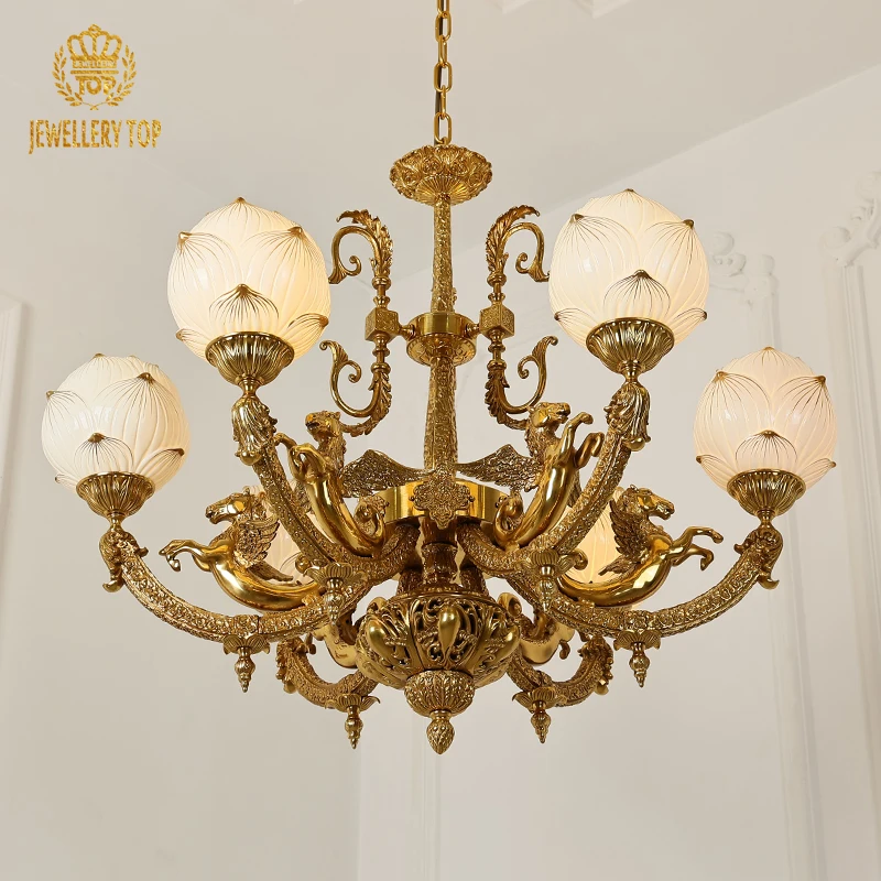 Украшения художественная стеклянная чаша подвесной светильник Арабская люстра Атлантис антикварные латунные люстры для спальни