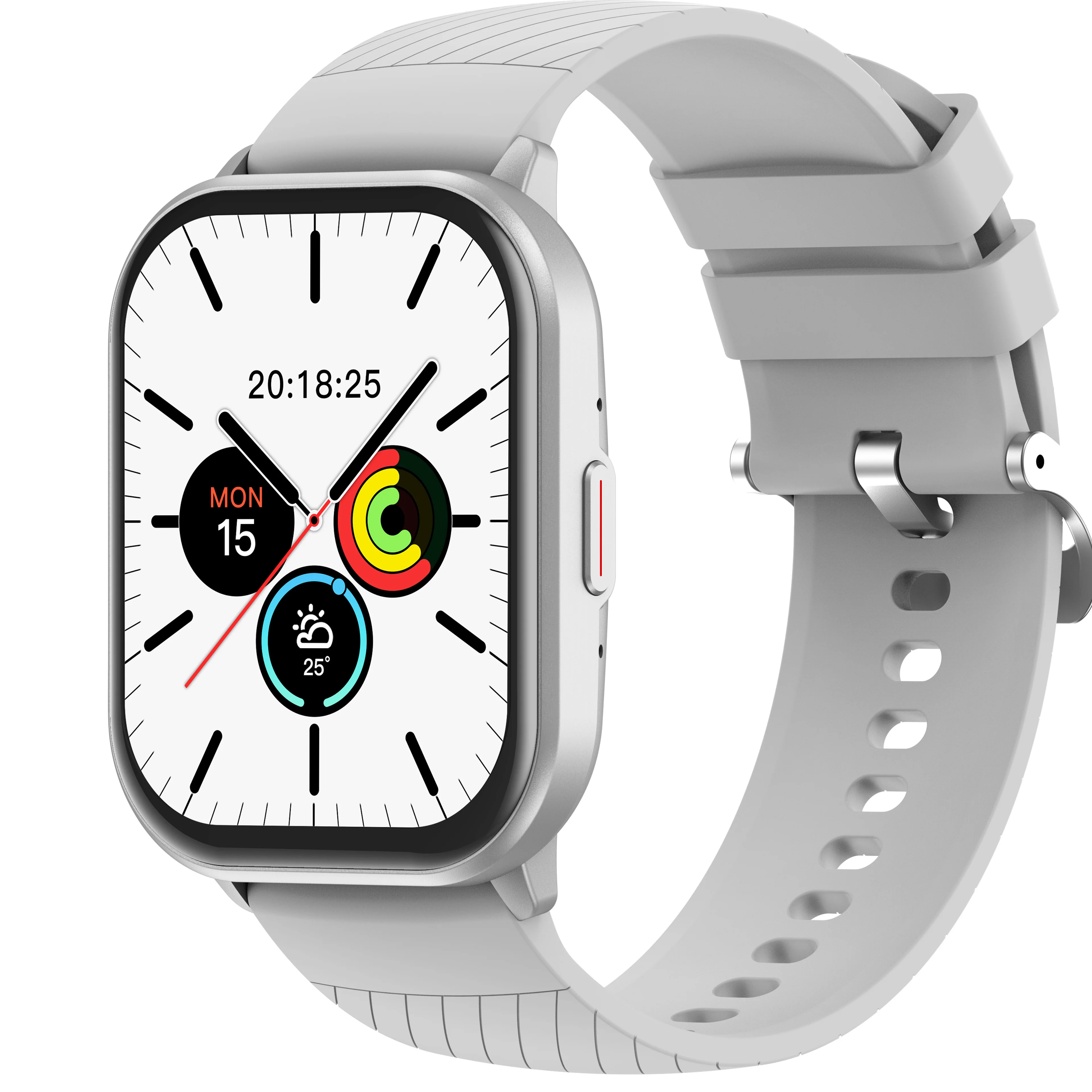 VALDUS Supports BloodPressure OxygenBreathingTraining VS02 Fashion Smart Watch 280mAh Capacity Extra Long Standby Smartwatch