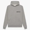 Sweat à capuche couleur avoine foncée