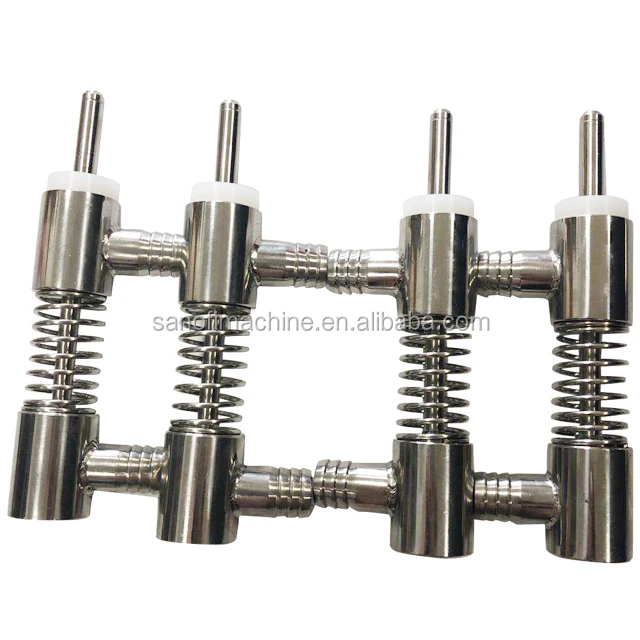 Easy Operating and Assembling  Liquid Filling Nozzle Overflow