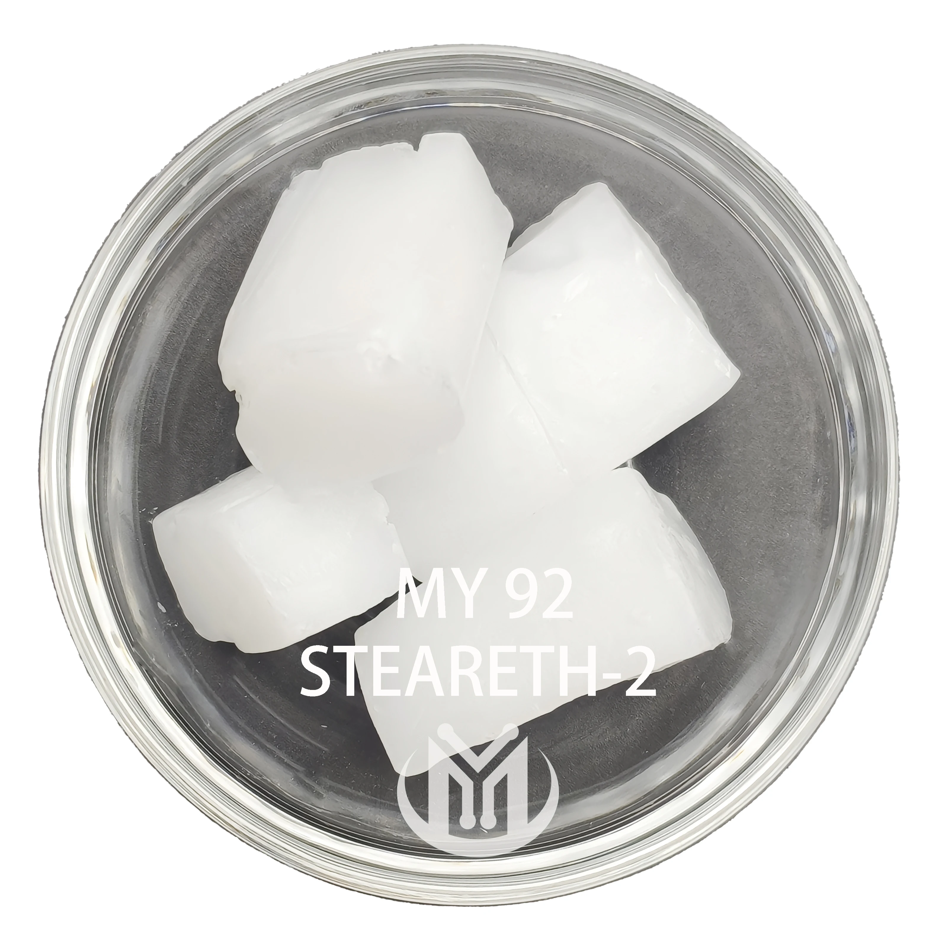 Emulsifying wax nonionic steareth-2 Oil-in-water Hot sale Cosmetic Raw Material CAS6057-43-5 Daily chemical Emulsifier.