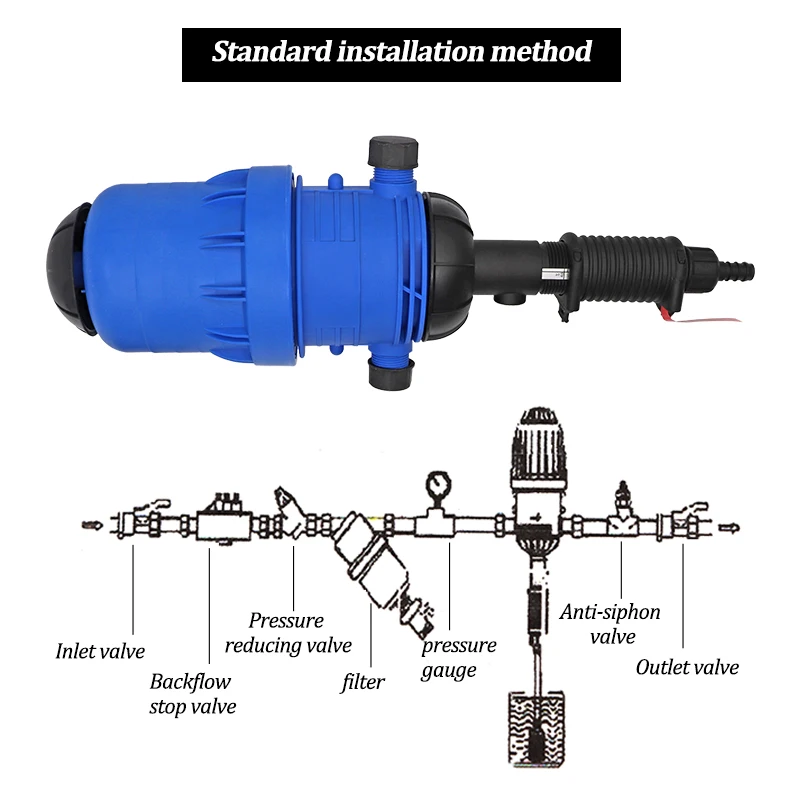 Automatic Poultry Water Feeding System Chemical Dosing Pump Agriculture Proportional Doser for Sale