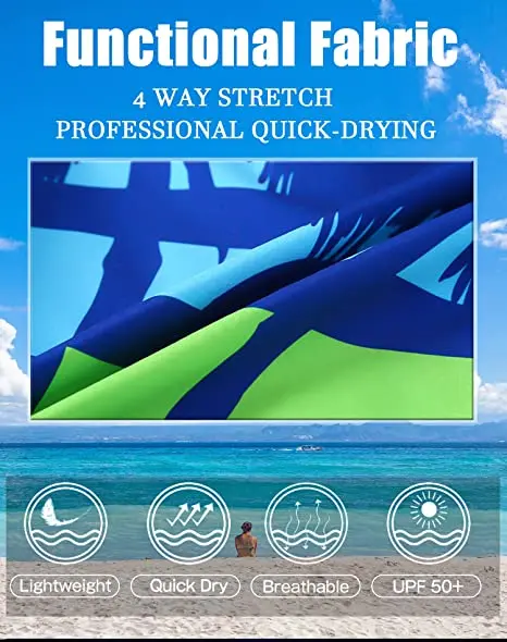wholesale custom flora design all over printed men's polyester quick qry mesh lined swim trunk beach shorts132_voghion.com