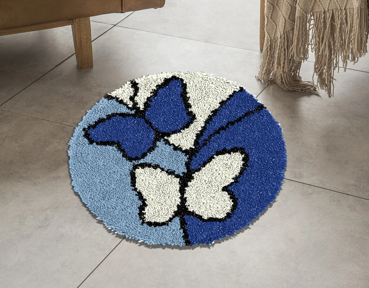 Набор ковров с 3D-сегментной вышивкой