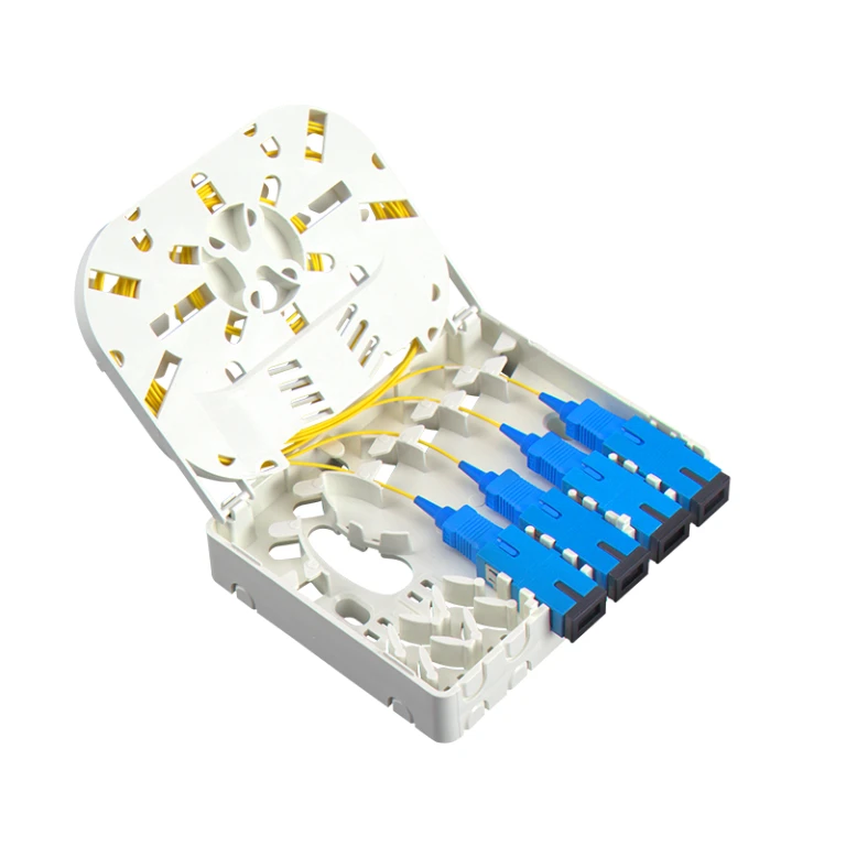 Scatola di distribuzione in fibra ottica a 8 core porta del cavo