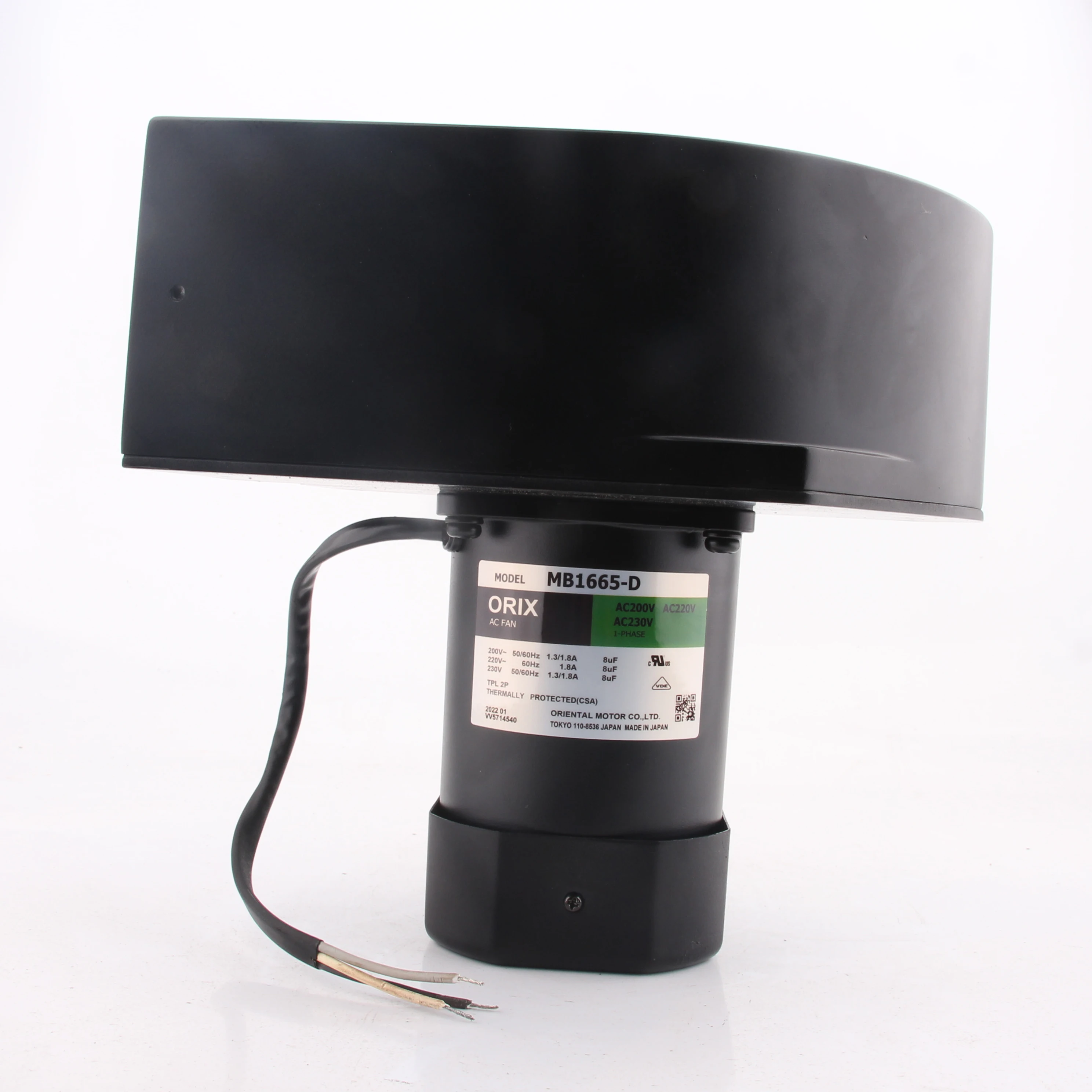 ORIX AV200V AC220V AV230V DE EC Silock Cooling Fan - MB1665-D
